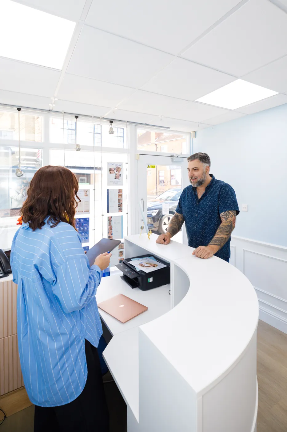 Checking in, Cosmetic Medicine Birchington