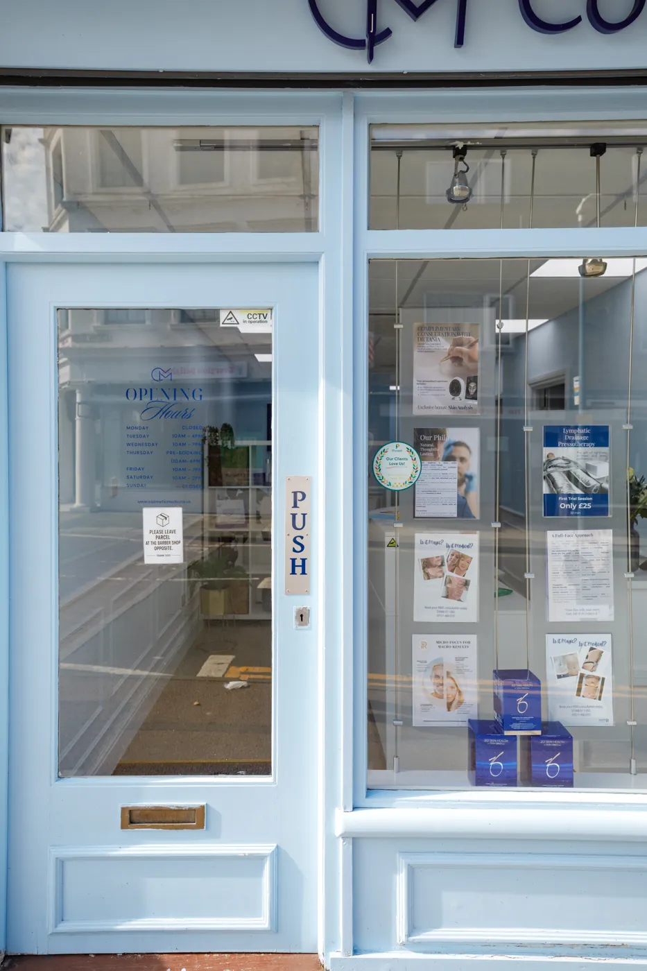The front door, Cosmetic Medicine Birchington