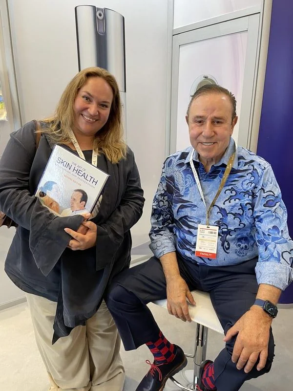 Dr Tania with Dr Zein Obagi, Founder of ZO Skin Health