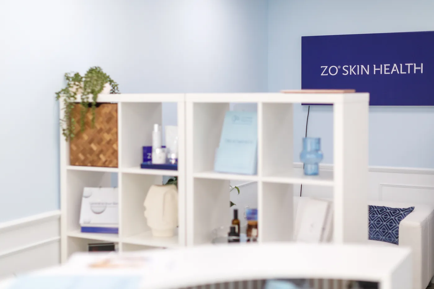 ZO Skin Health range on the shelves at Cosmetic Medicine, Birchington